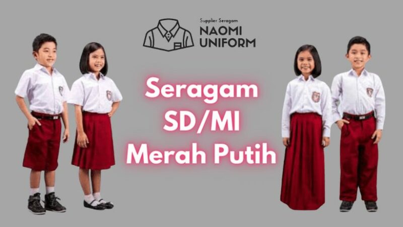 supplier distributor seragam merah putih SD