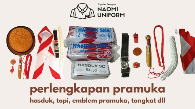 supplier perlengkapan pramuka