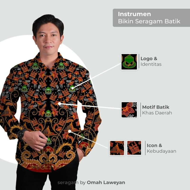bikin seragam batik