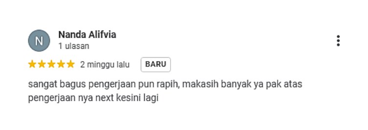 testimoni service ac panggilan solo - sangat bagus pengerjaan pun rapih, makasih banak ya pak atas pengerjaannya next kesini lagi