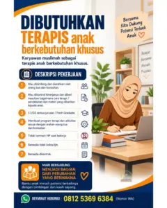 Lowongan Kerja Terapis Anak Berkebutuhan Khusus di Duta Home Schooling (Karanganyar)