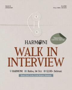 Lowongan Kerja di Harmoni (4 Posisi (Head Chef, Cook Helper, dll)) – Klaten