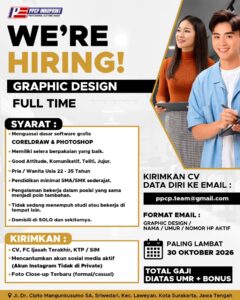 Lowongan Kerja Graphic Design di PPCP Indoprint Solo (Solo)