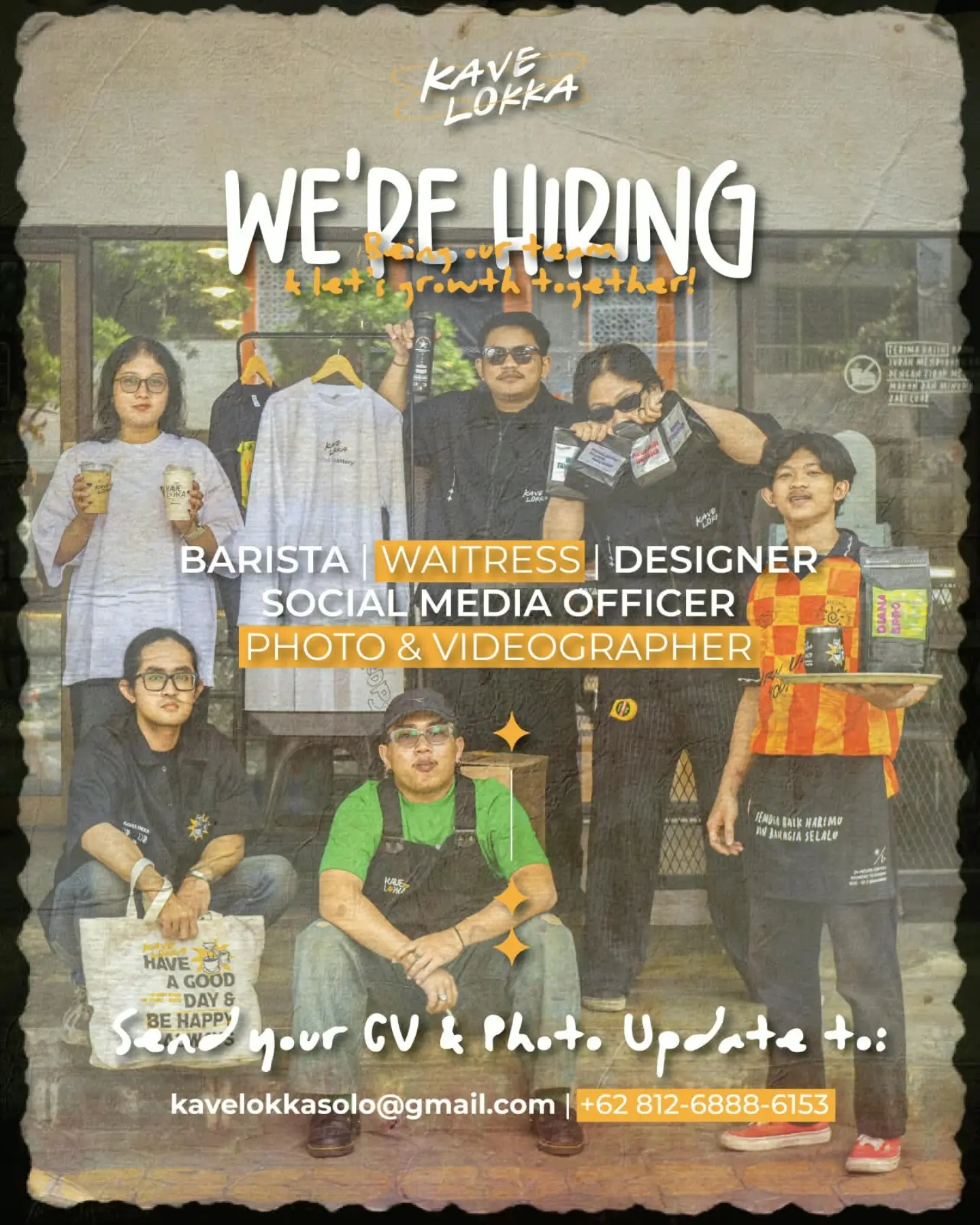 Poster Lowongan Kerja Kavelokka