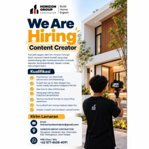 Lowongan Kerja Content Creator di Horizon Group Contractor (Colomadu, Karanganyar)