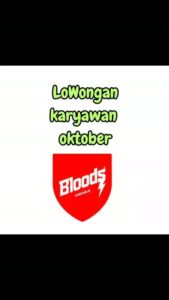 Lowongan Kerja Karyawan Toko di Bloods Sukoharjo (Sukoharjo)
