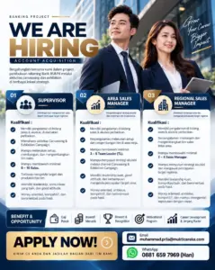 Lowongan Kerja di PT Mukti Caraka Solusindo (4 Posisi (Supervisor, Area Sales Manager, dll)) – Solo