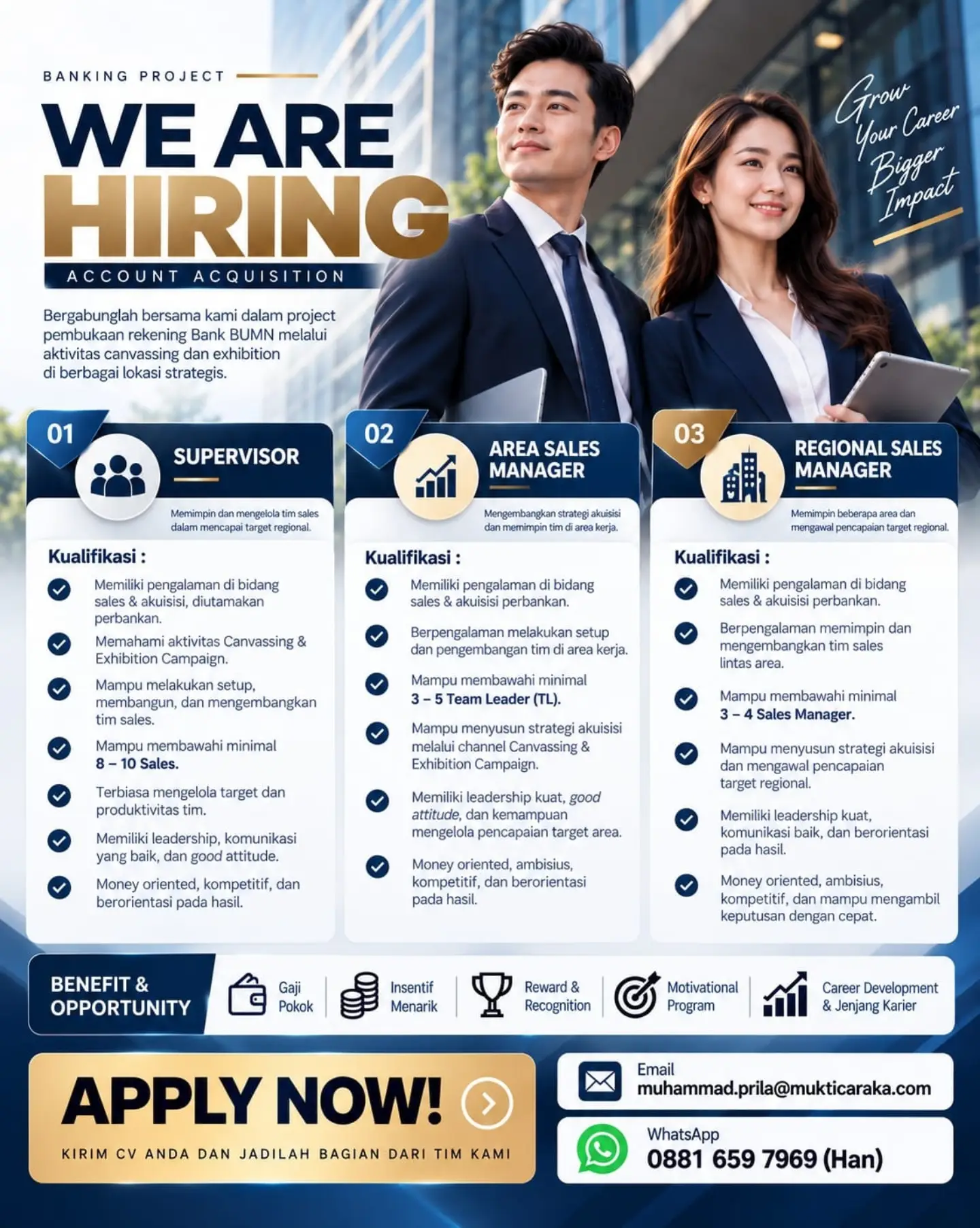 Poster Lowongan Kerja PT Mukti Caraka Solusindo Slide 1