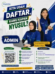 Lowongan Kerja di PT Bina Artha Ventura (Admin & Account Officer Pembiayaan Kelompok) – Klaten