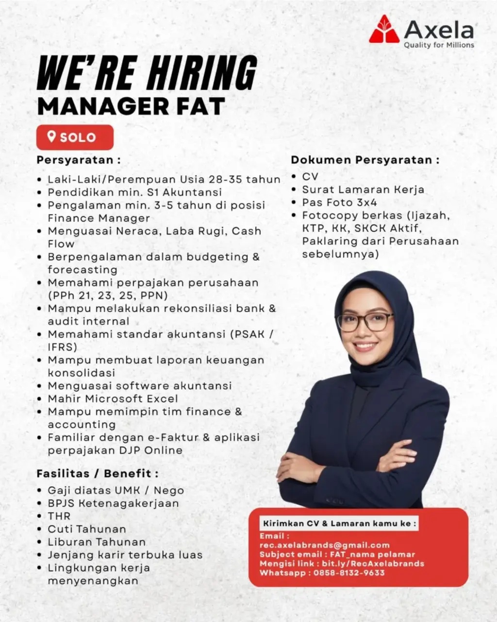 Poster Lowongan Kerja Axela Slide 2