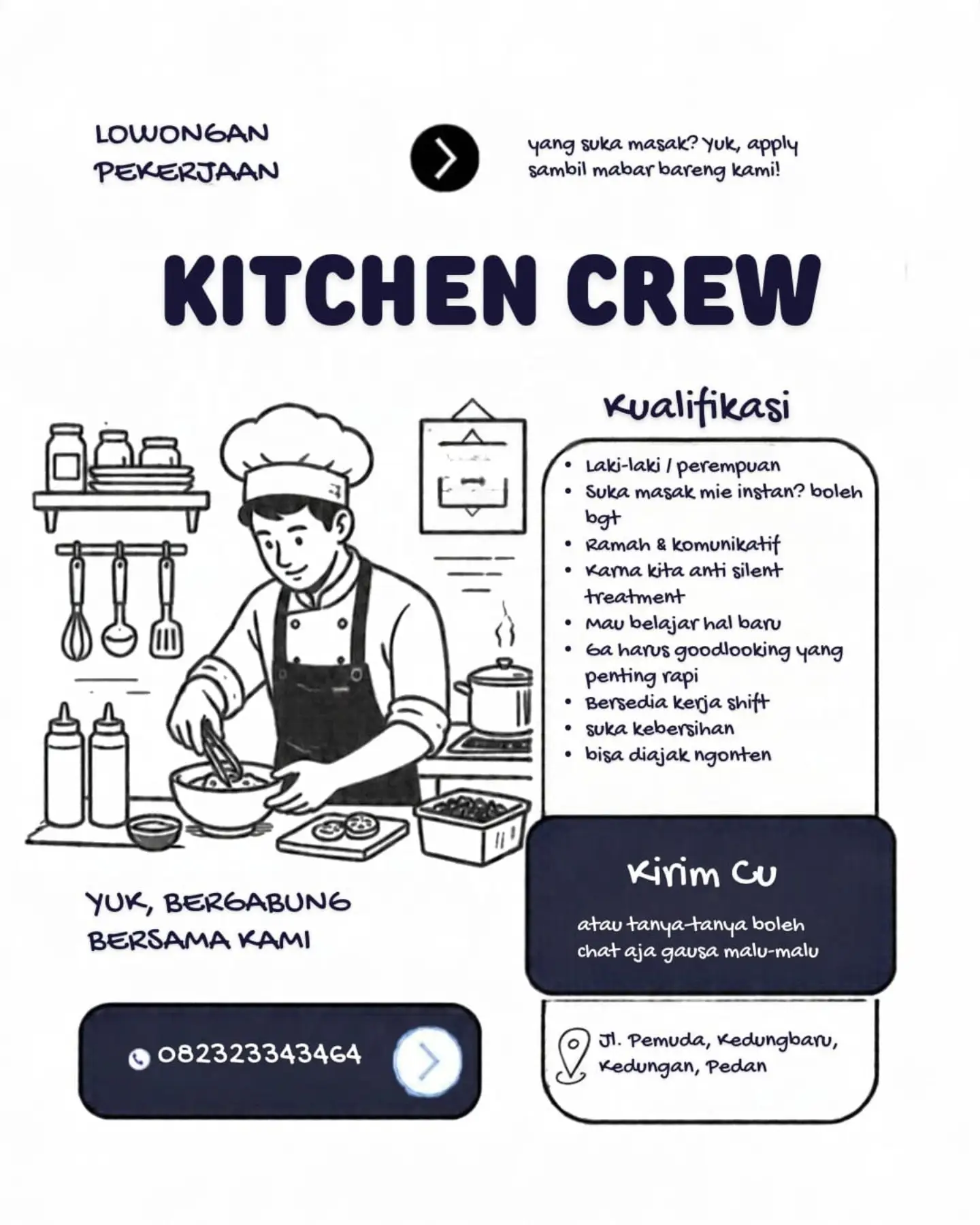 Poster Lowongan Kerja Open Pstore Slide 2