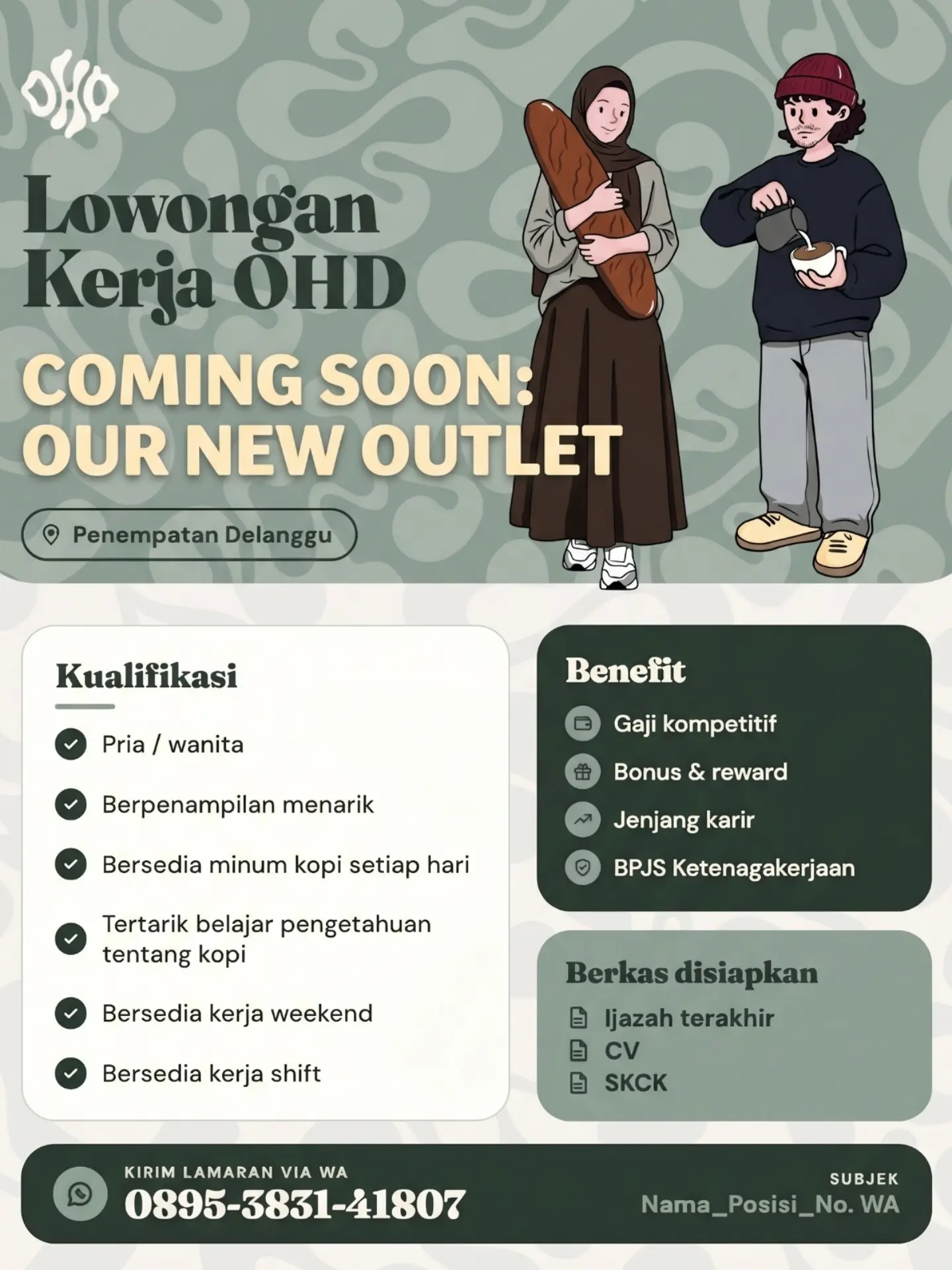 Poster Lowongan Kerja Hara Chicken Slide 3