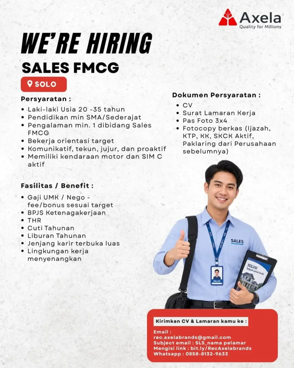 Poster Lowongan Kerja Axela Slide 3