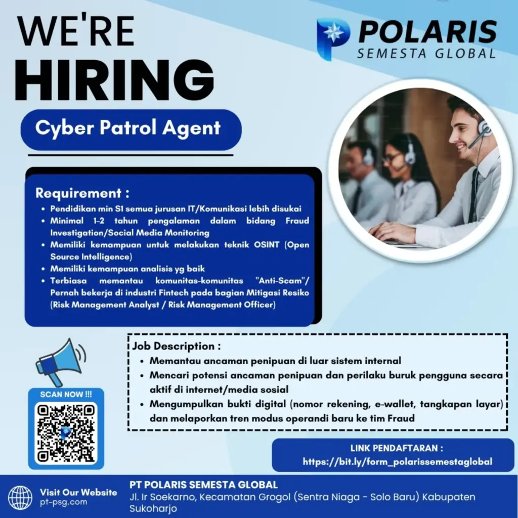 Poster Lowongan Kerja PT POLARIS SEMESTA GLOBAL Slide 4
