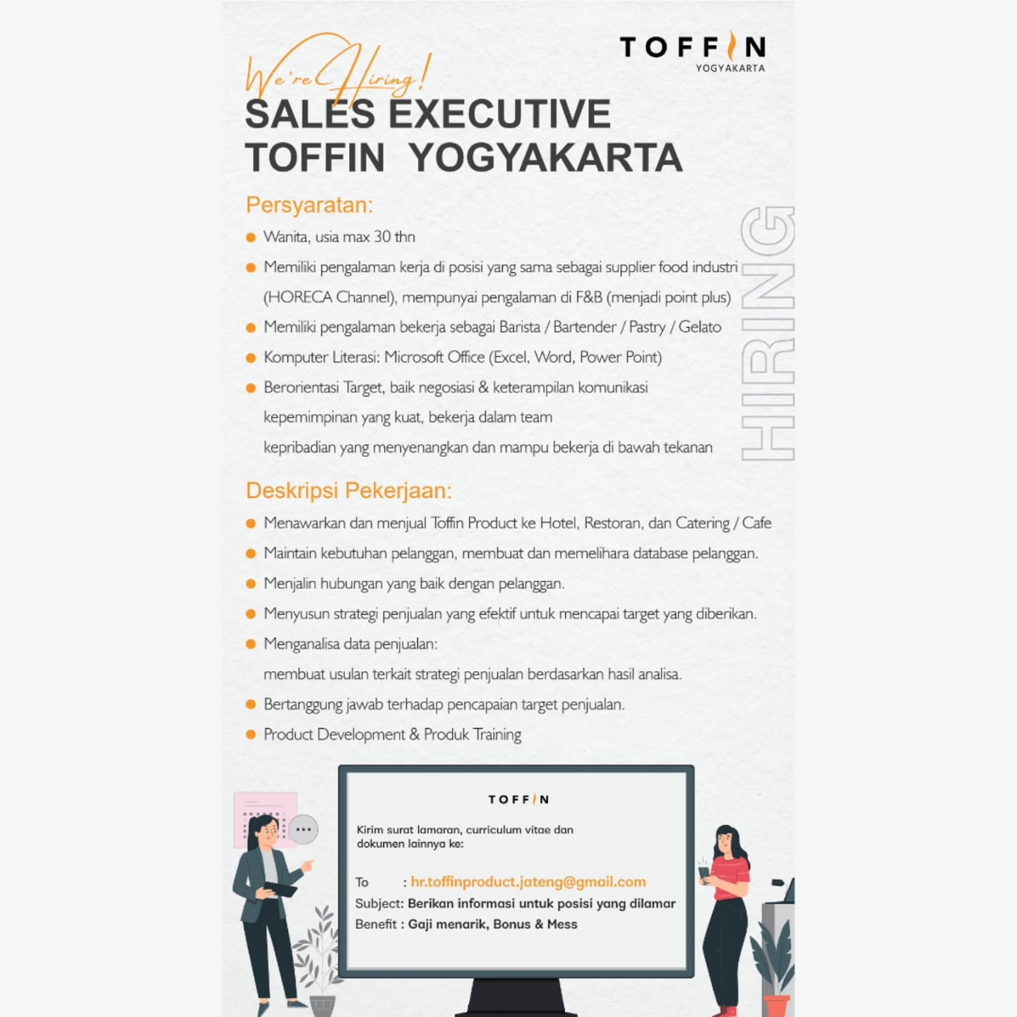 Poster Lowongan Kerja Toffin Central Java Slide 4