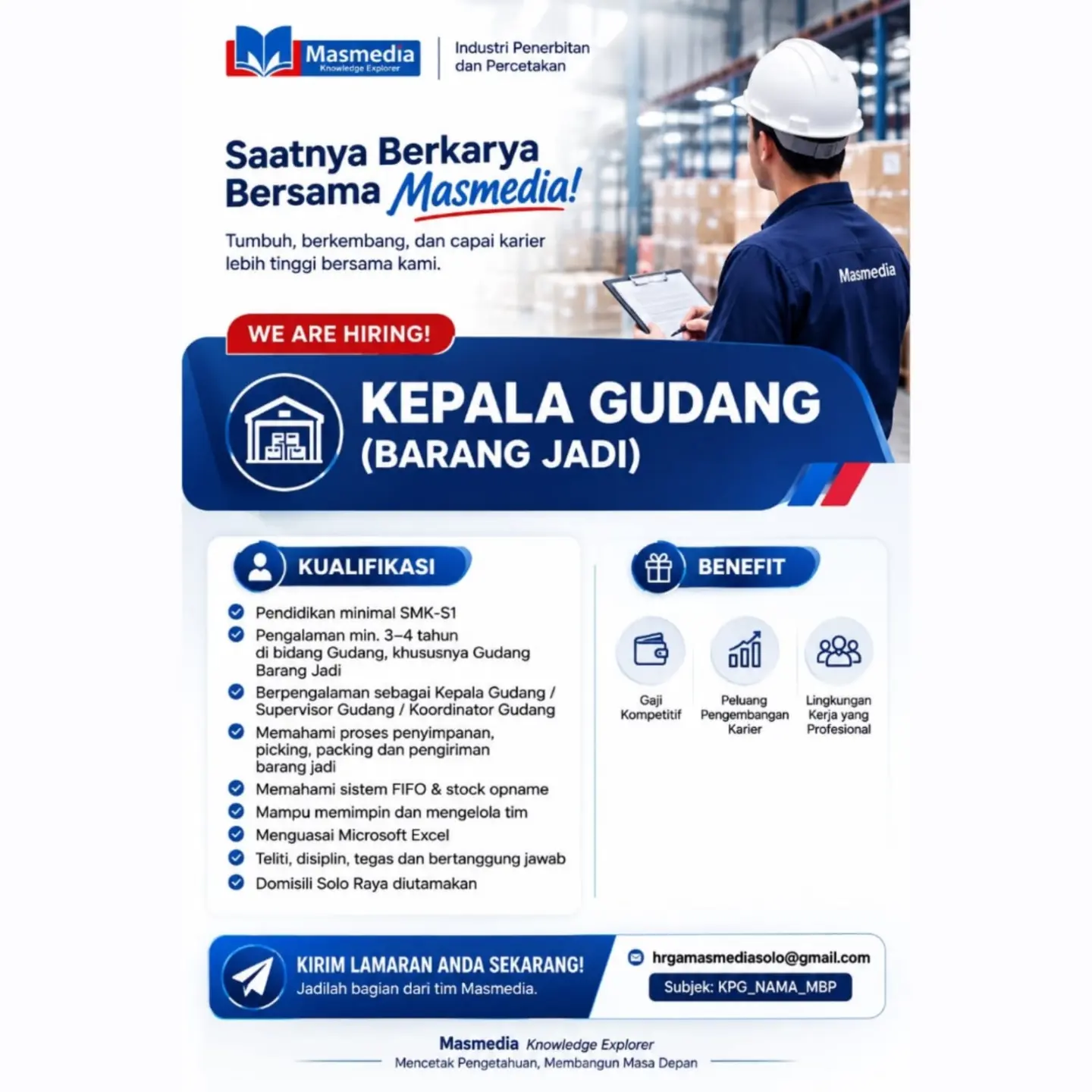 Poster Lowongan Kerja PT Masmedia Buana Pustaka Cabang Solo Slide 4