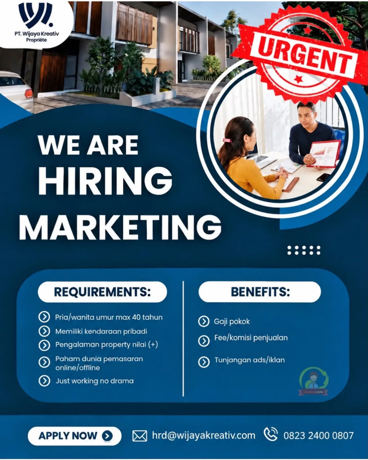 Poster Lowongan Kerja Wijaya Kreativ Group Slide 4