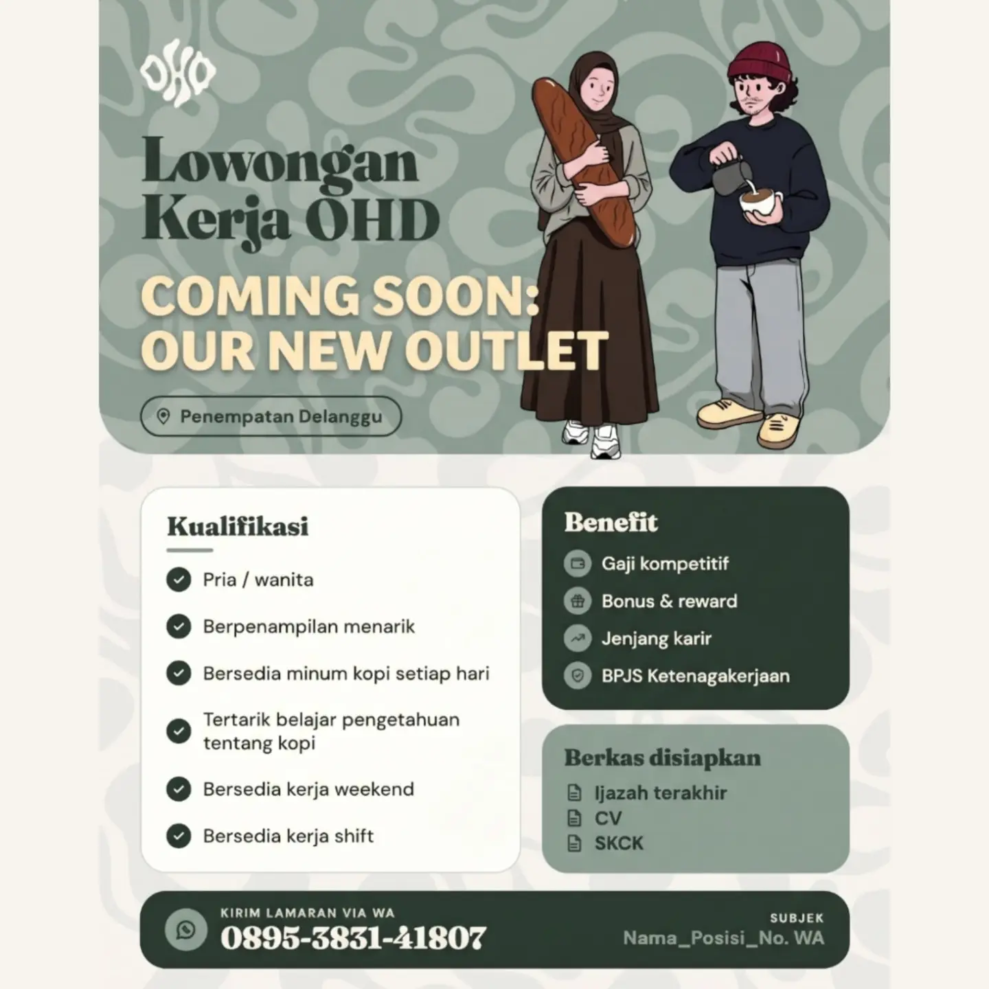 Poster Lowongan Kerja Hara Chicken & PT Harcik Cipta Migunani Slide 4