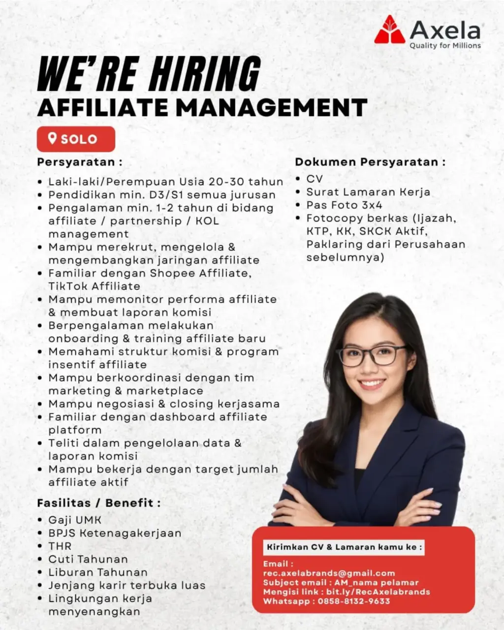 Poster Lowongan Kerja Axela Slide 4