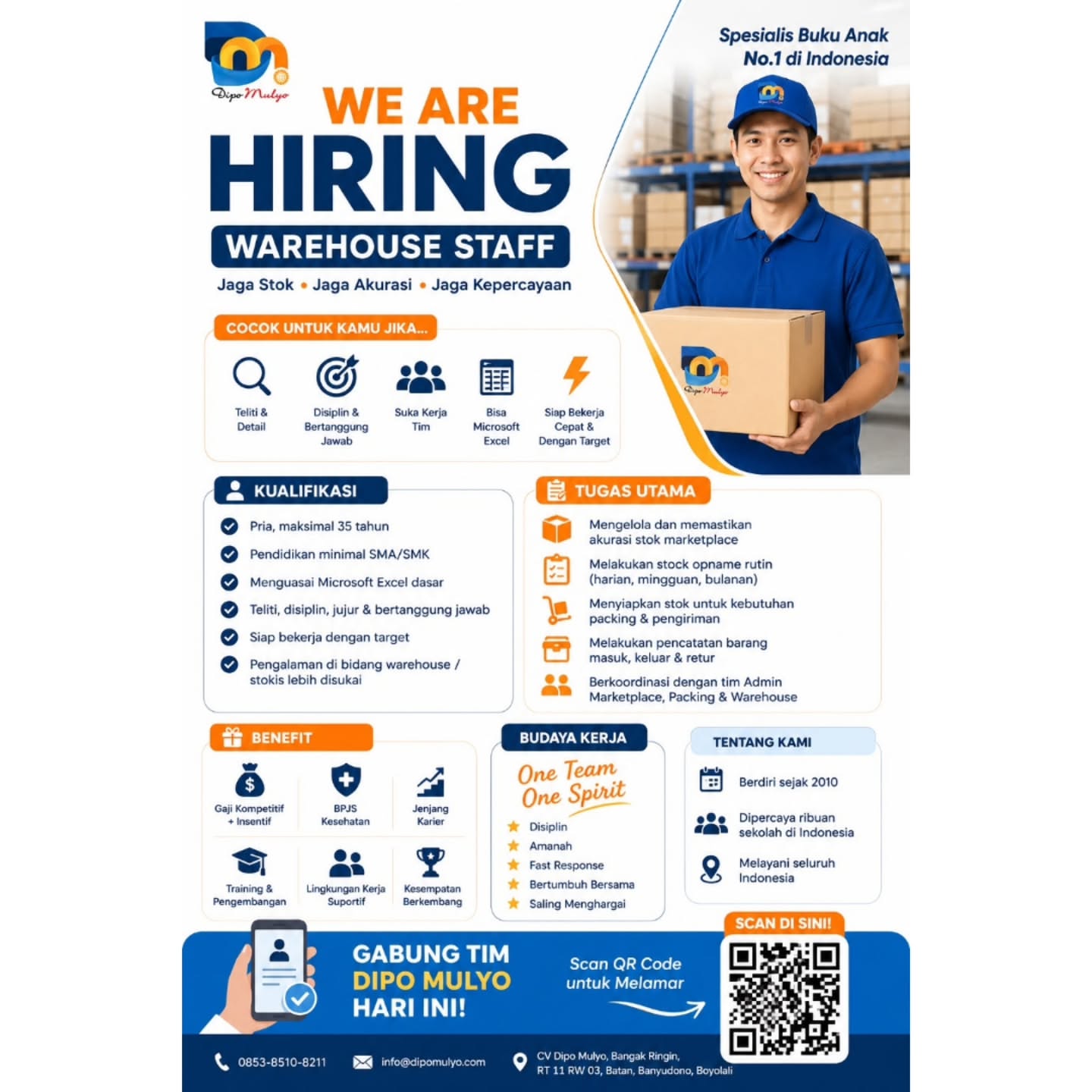 Poster Lowongan Kerja CV Dipo Mulyo Slide 7