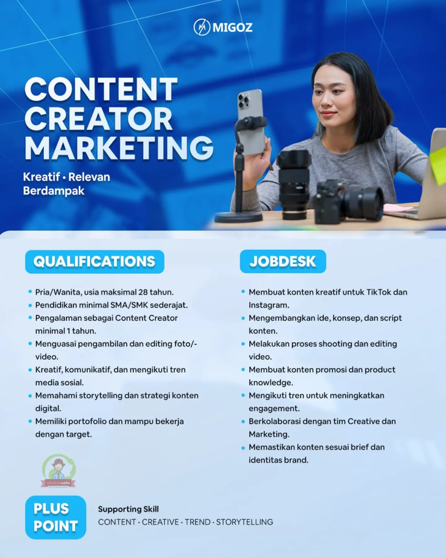 Poster Lowongan Kerja Migoz Group Slide 7