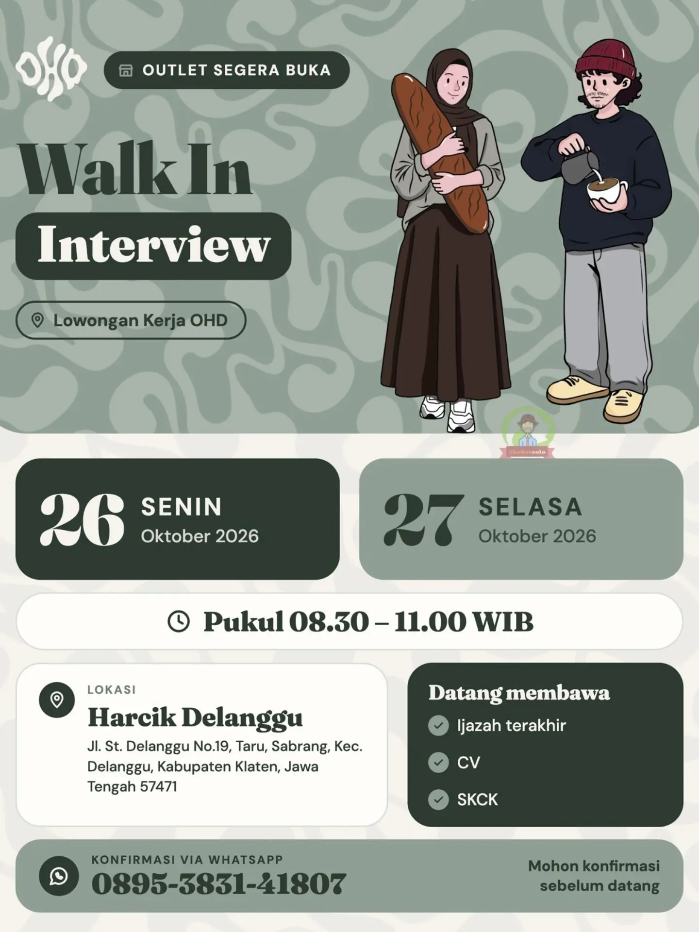 Poster Lowongan Kerja Hara Chicken Slide 7