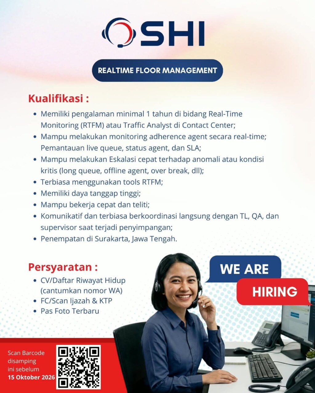 Poster Lowongan Kerja SHI — SINAR HAWILA INDAH Slide 8